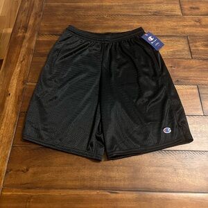 Champion Men’s Mesh Black Shorts Size Small *NWT*